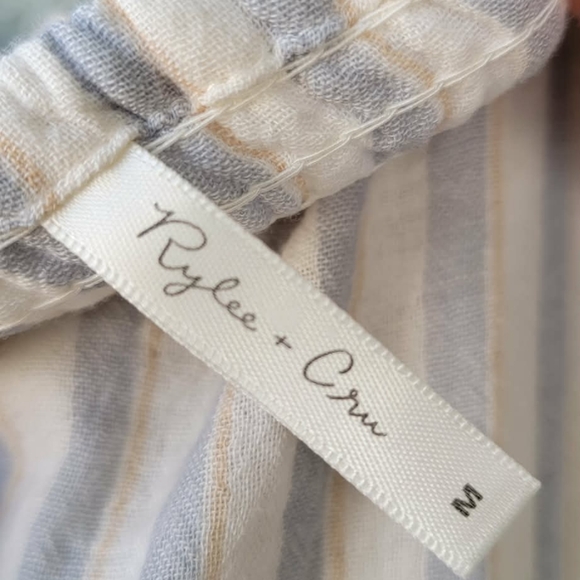 Rylee + Cru Cream Striped Maxi Dress - Picture 6 of 8